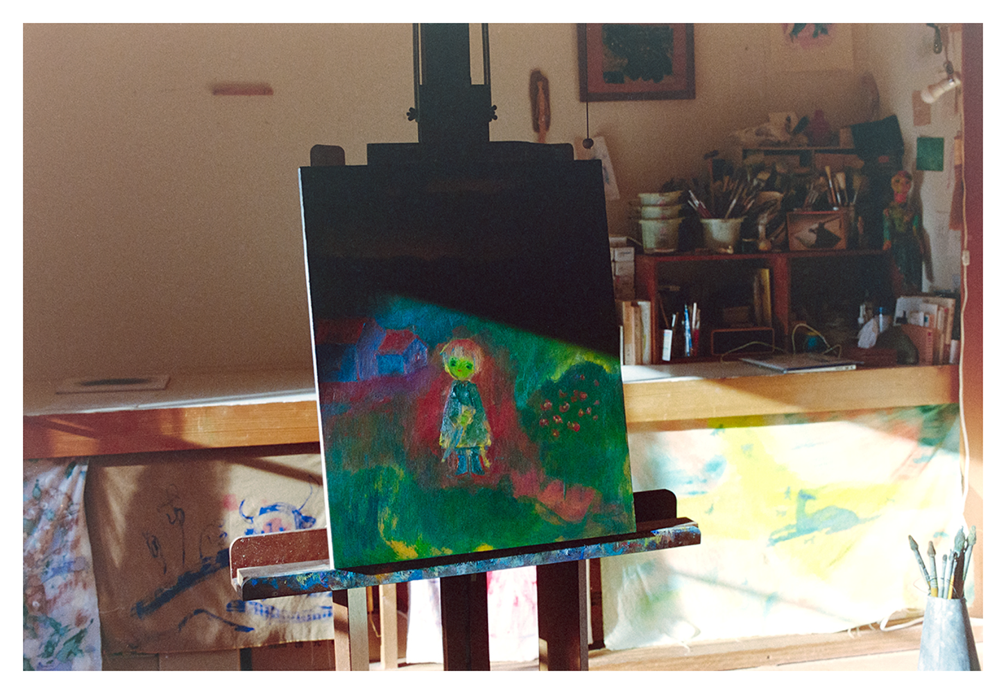 阿部海太 絵 加納千尋 写真 ふつうに生きてるだけ